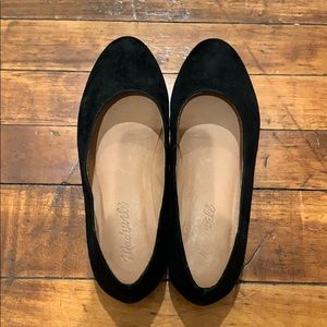 Madewell suede flats size 5.5